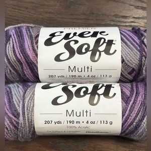 Premier Ever Soft Multi Yarn in Purple Mist
